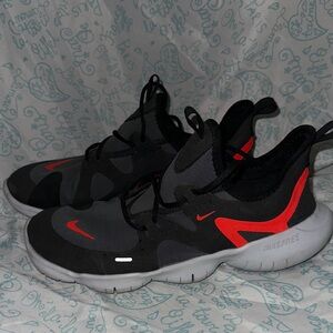 Nike Free 5.0 Black/bright crimson
